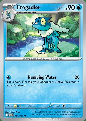 Frogadier - 057/167 - Common