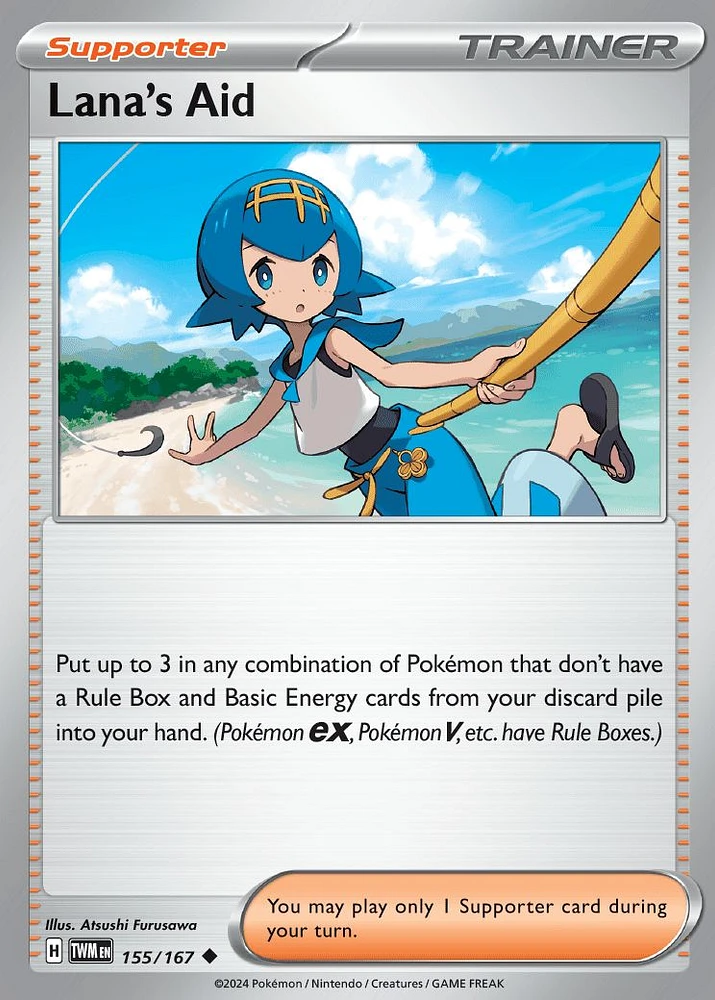 Lana's Aid - 155/167 - Uncommon