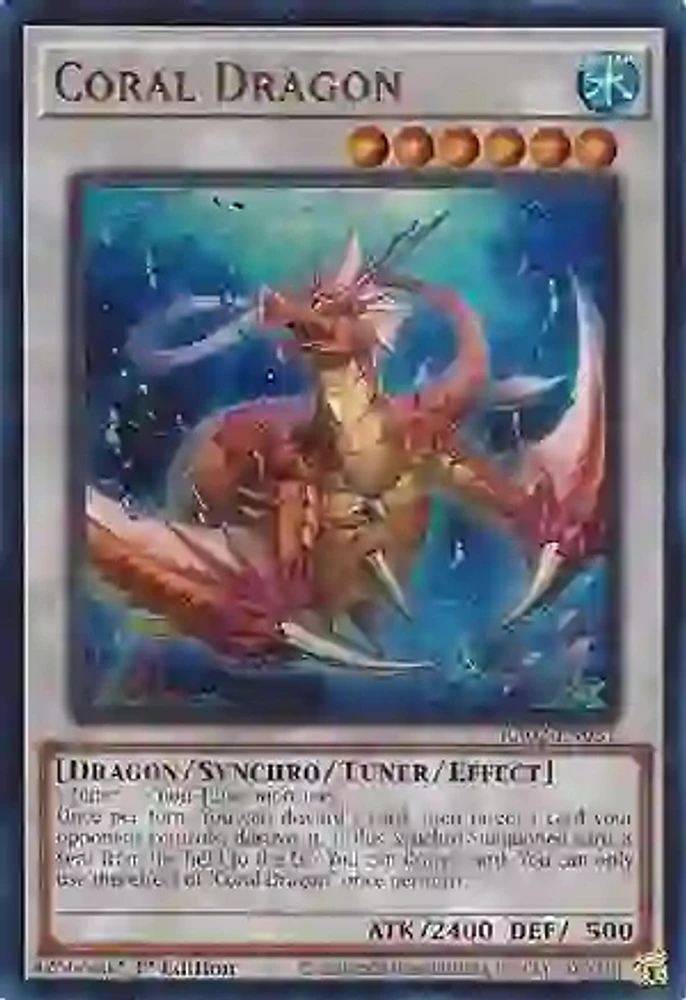 Coral Dragon - RA02-EN031 - Ultra Rare - 1st Edition