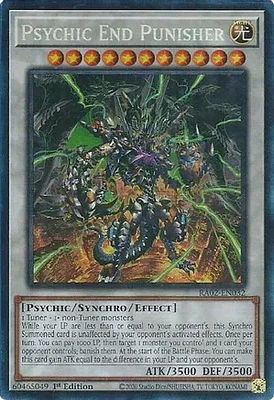 Psychic End Punisher - RA02-EN032 - Prismatic Collector's Rare - 1st Edition