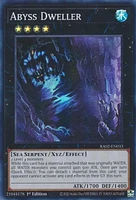 Abyss Dweller - RA02-EN033 - Super Rare - 1st Edition