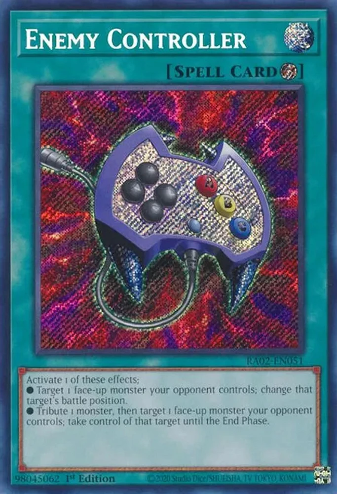 Enemy Controller - RA02-EN051 - Secret Rare - 1st Edition