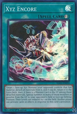 Xyz Encore - RA02-EN059 - Super Rare - 1st Edition