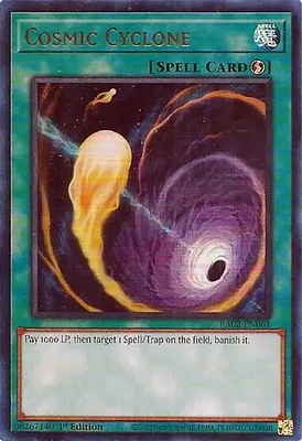 Cosmic Cyclone - RA02-EN061 - Ultra Rare - 1st Edition