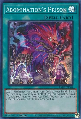 Abomination's Prison - RA02-EN064 - Platinum Secret Rare - 1st Edition