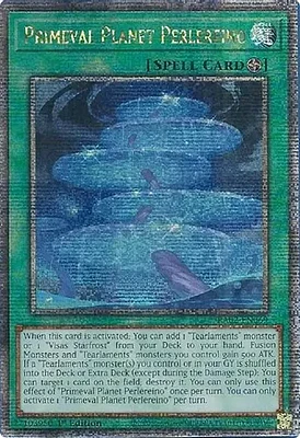 Primeval Planet Perlereino - RA02-EN069 - Quarter Century Secret Rare - 1st Edition