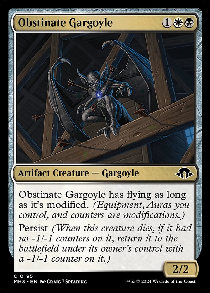 Obstinate Gargoyle - Foil