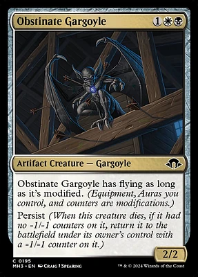 Obstinate Gargoyle - Foil