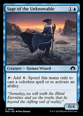 Sage of the Unknowable - Foil