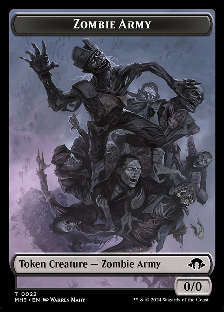 Zombie Army Token