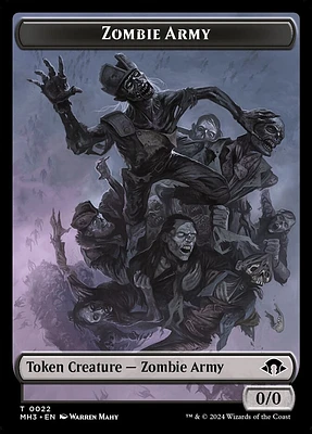 Zombie Army Token