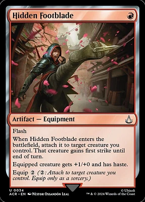 Hidden Footblade - Foil