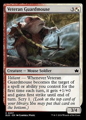 Veteran Guardmouse - Foil