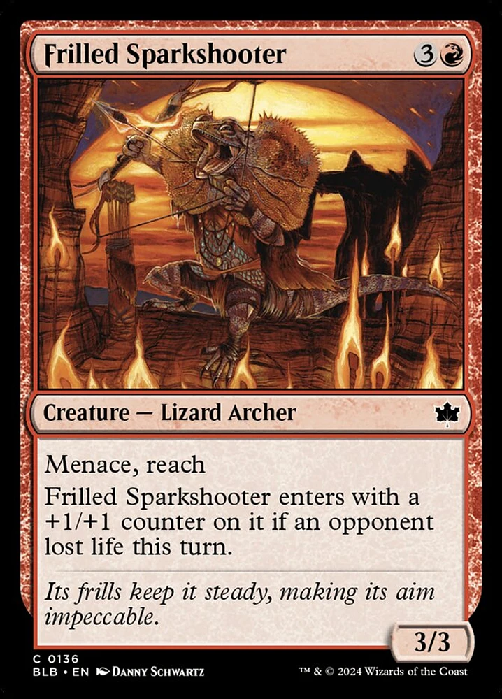 Frilled Sparkshooter - Foil