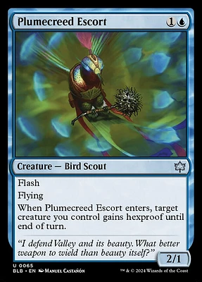 Plumecreed Escort - Foil