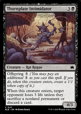 Thornplate Intimidator - Foil