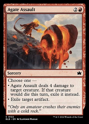 Agate Assault - Foil