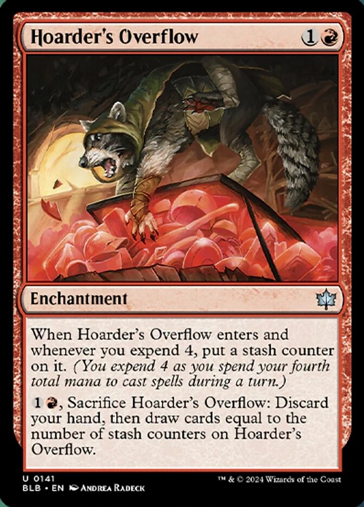 Hoarder's Overflow - Foil