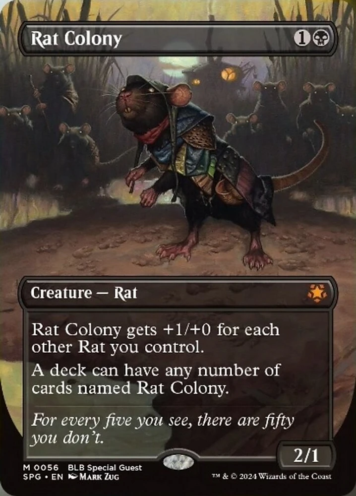 Rat Colony - Foil - Borderless