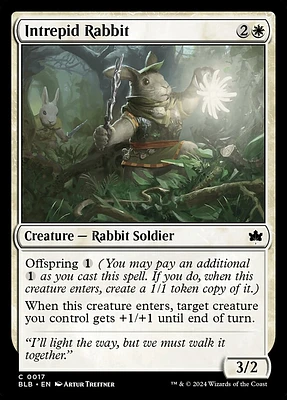 Intrepid Rabbit - Foil