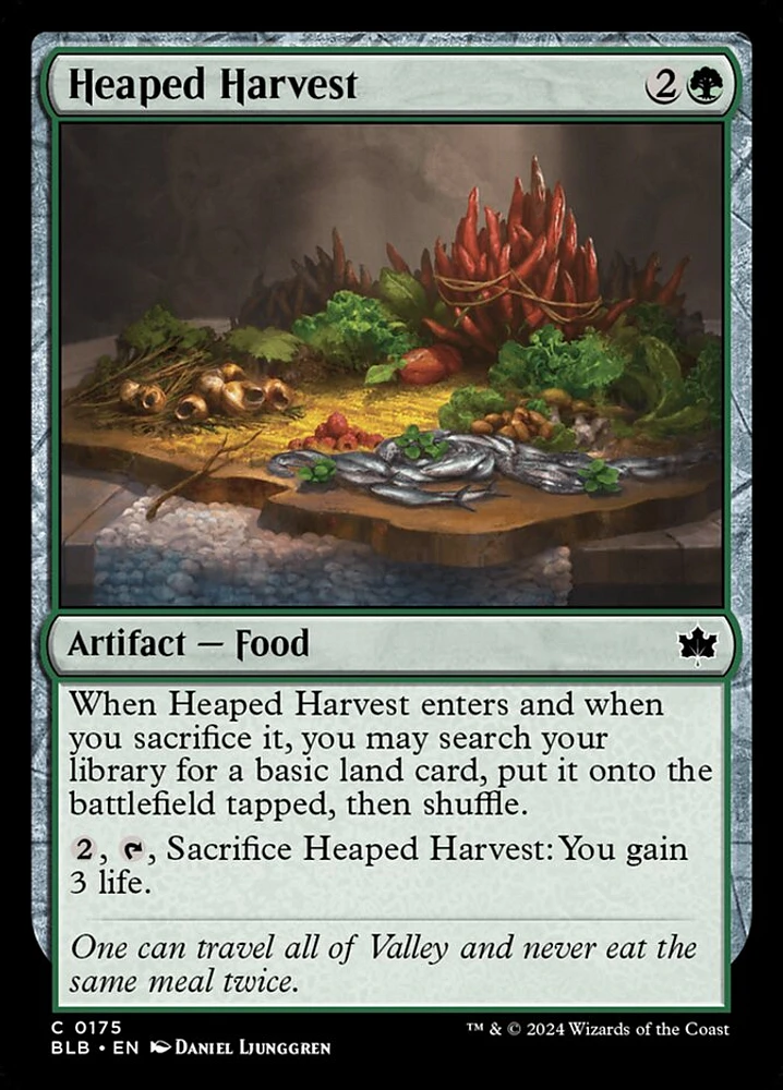 Heaped Harvest - Foil