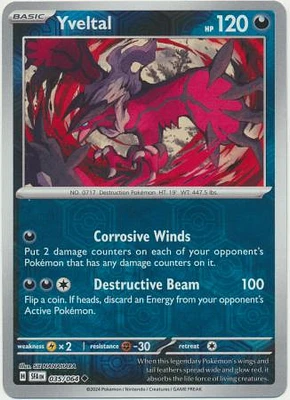 Yveltal - 035/064 - Uncommon - Reverse Holo