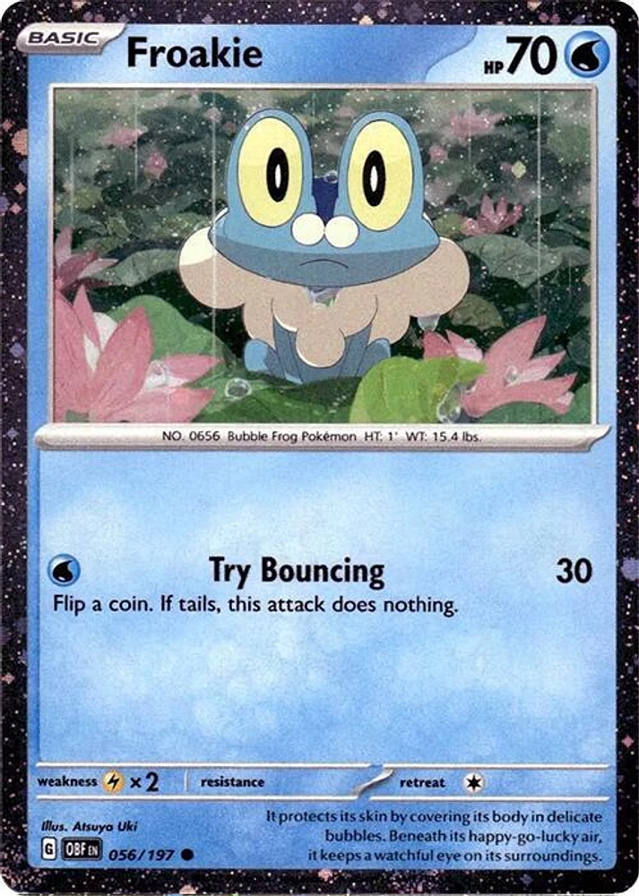 Froakie - 056/197 - Cosmos Holo Theme Deck Exclusive