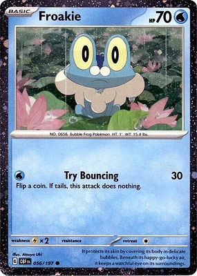 Froakie - 056/197 - Cosmos Holo Theme Deck Exclusive