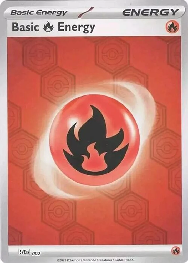 Basic Fire Energy - 002 - Common - Reverse Holo