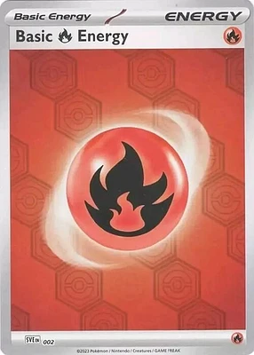 Basic Fire Energy - 002 - Common - Reverse Holo