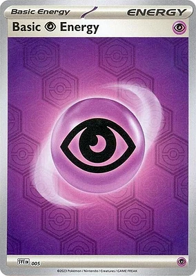 Basic Psychic Energy - 005 - Common - Reverse Holo