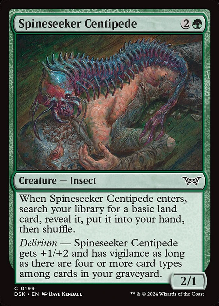 Spineseeker Centipede - Foil