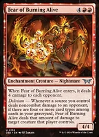 Fear of Burning Alive - Foil