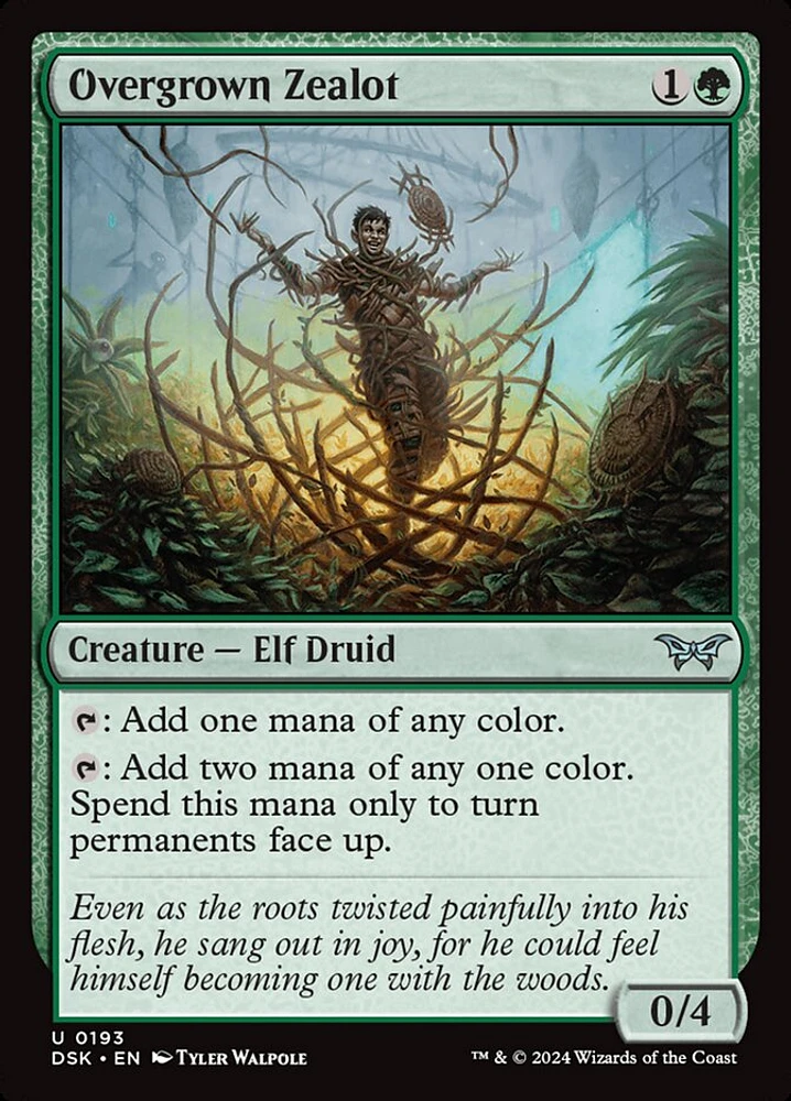 Overgrown Zealot - Foil