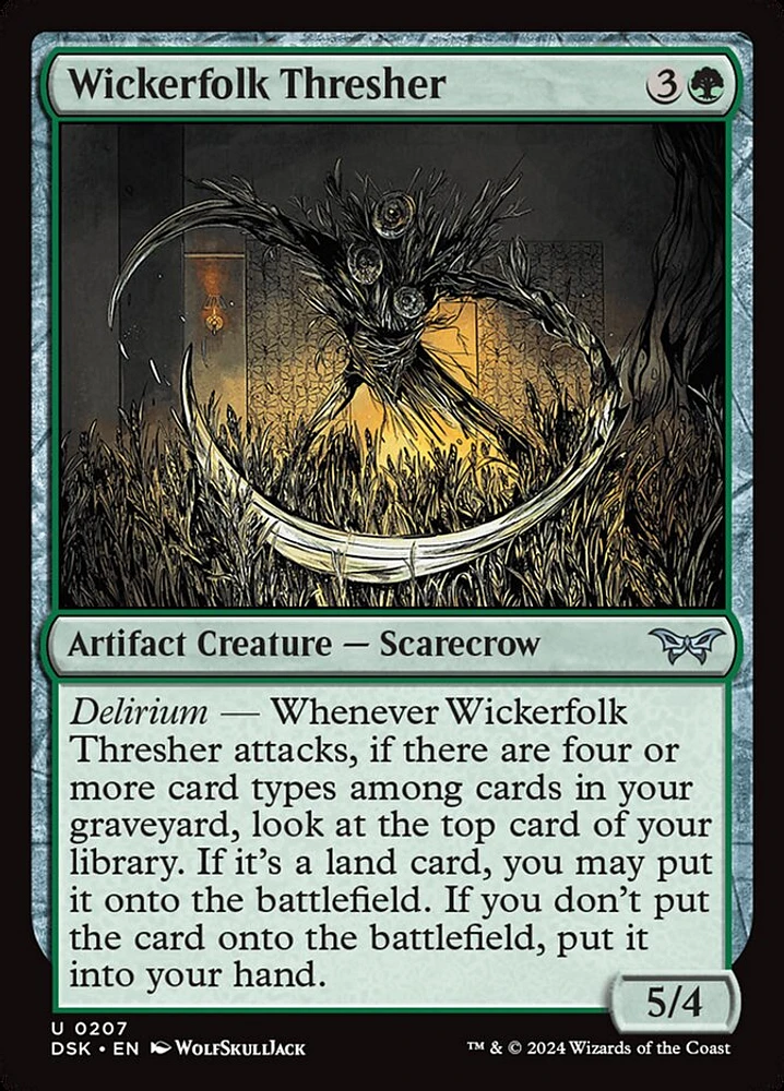 Wickerfolk Thresher - Foil