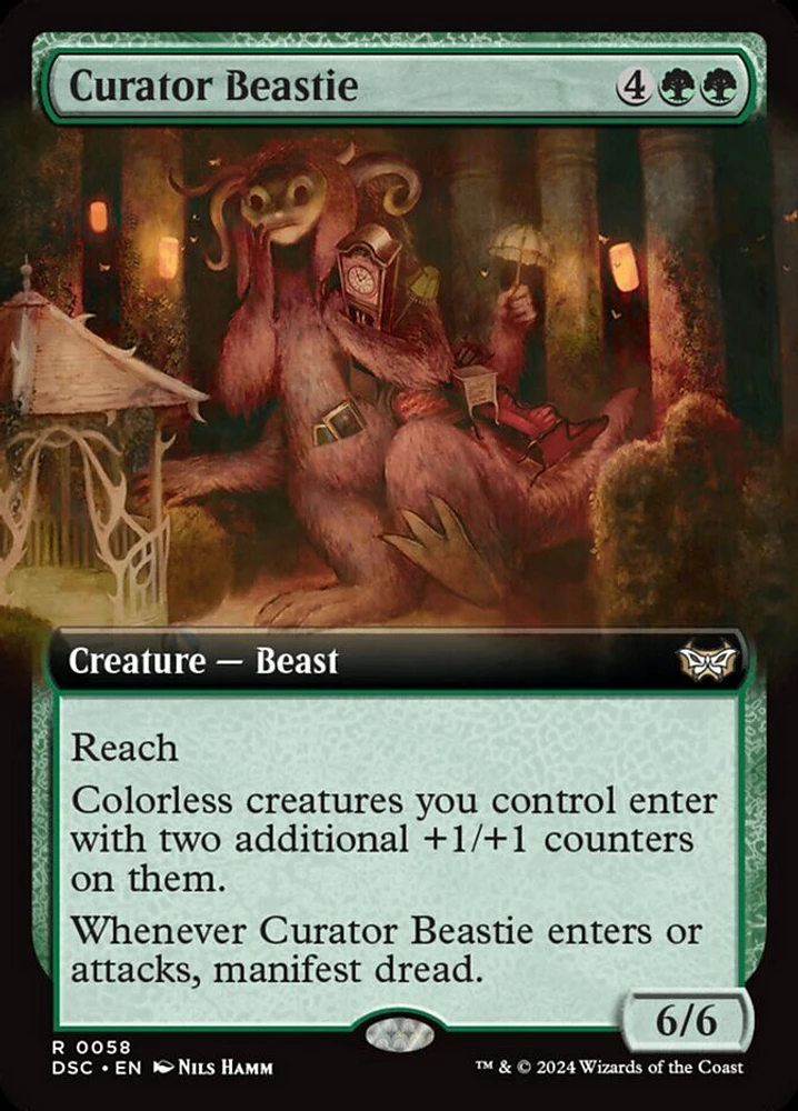 Curator Beastie - Extended Art