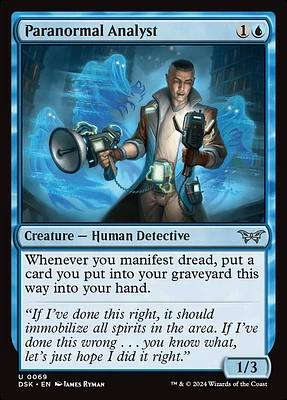 Paranormal Analyst - Foil