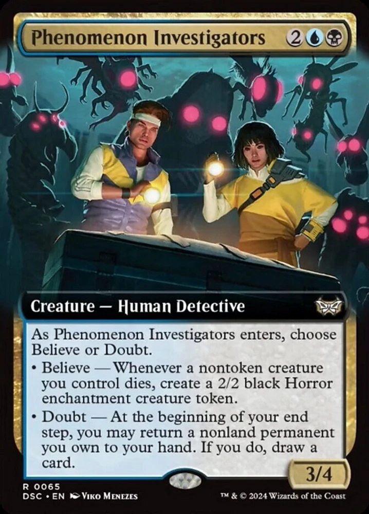 Phenomenon Investigators - Extended Art