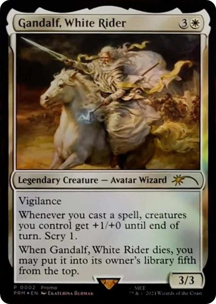 Gandalf, White Rider - Foil - Costco Bundle Promo