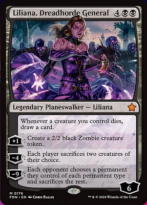 Liliana, Dreadhorde General - Foil