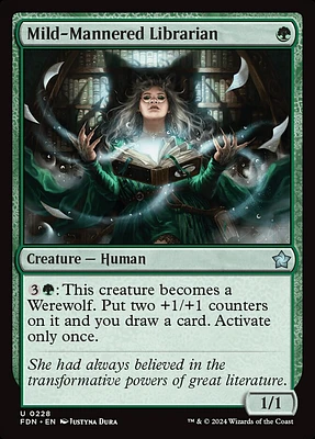 Mild-Mannered Librarian - Foil