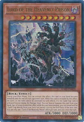 Lord of the Heavenly Prison - RA03-EN029 - Ultra Rare - 1st Edition