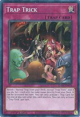 Trap Trick - RA03-EN078 - Super Rare - 1st Edition