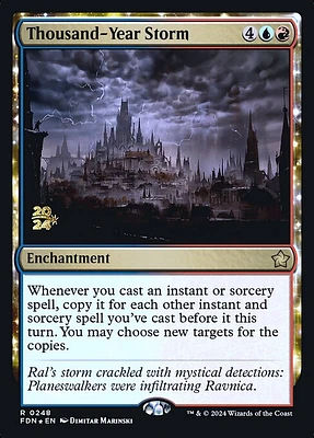 Thousand-Year Storm - Foil - Prerelease Promo