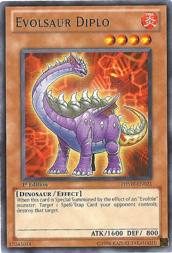 Evolsaur Diplo - PHSW-EN021 - Rare