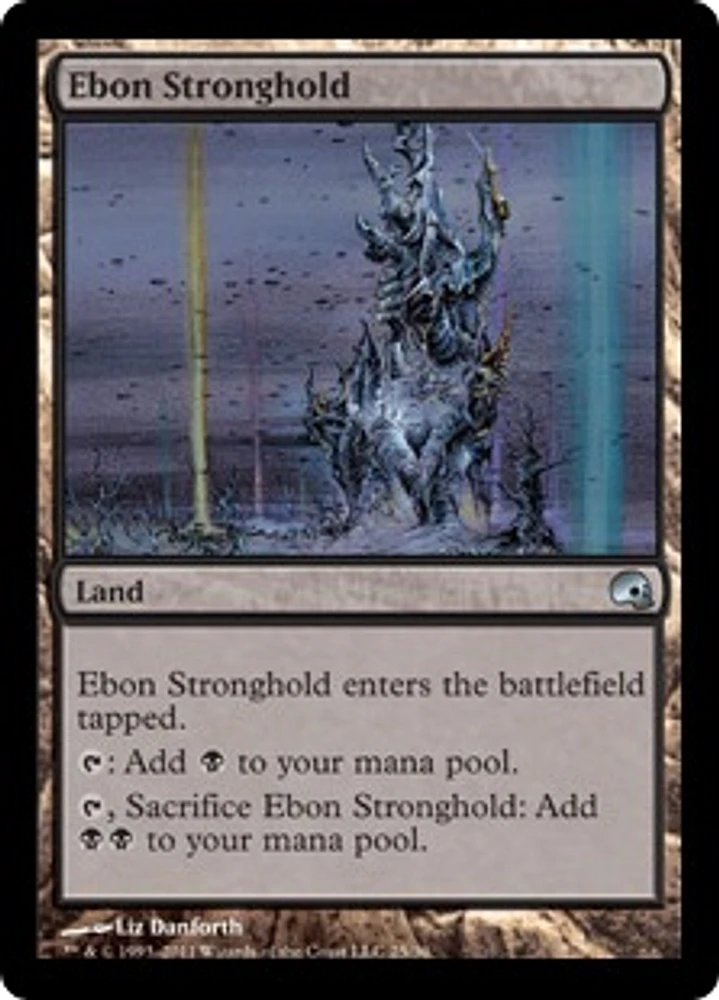 Ebon Stronghold - Foil