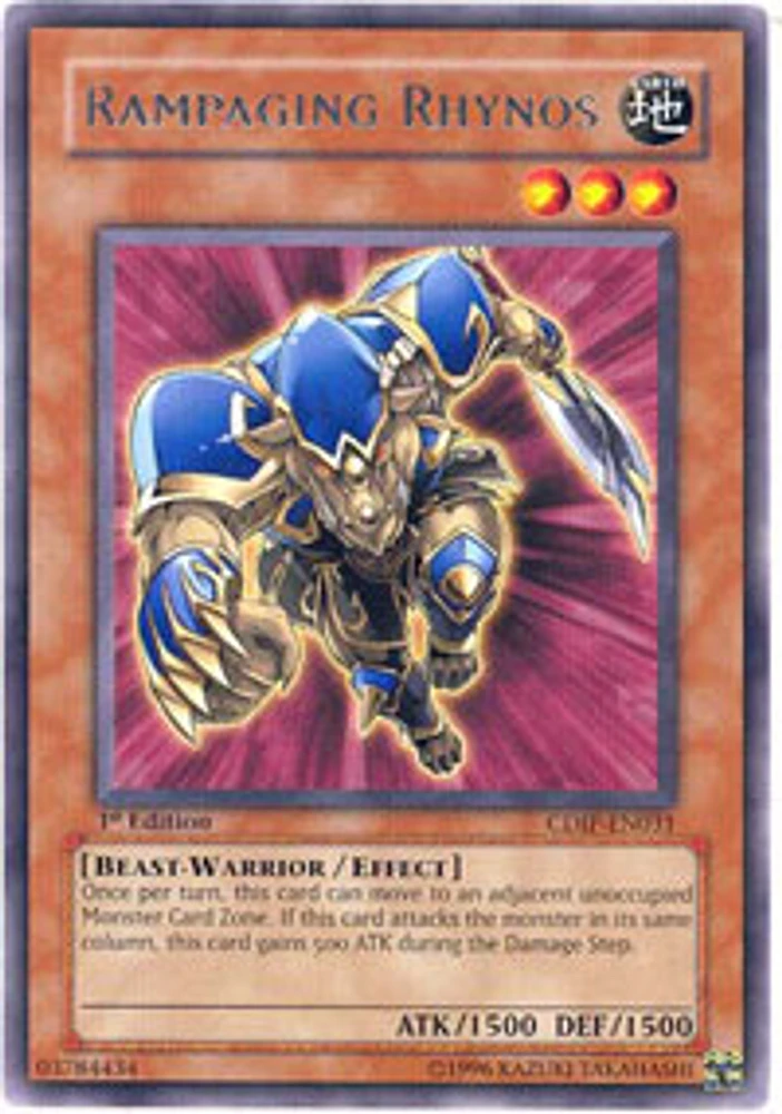 Rampaging Rhynos - CDIP-EN031 - Rare - 1st Edition