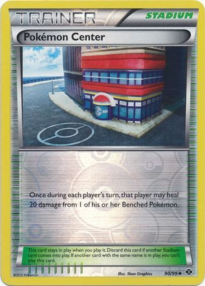 Pokemon Center - 90/99 - Uncommon - Reverse Holo