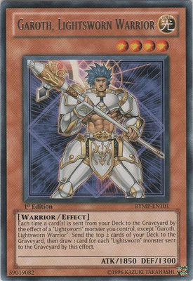 Garoth, Lightsworn Warrior - RYMP-EN101 Rare 1st Edition