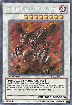 Void Ogre Dragon - PRC1-EN021 - Secret Rare - 1st Edition